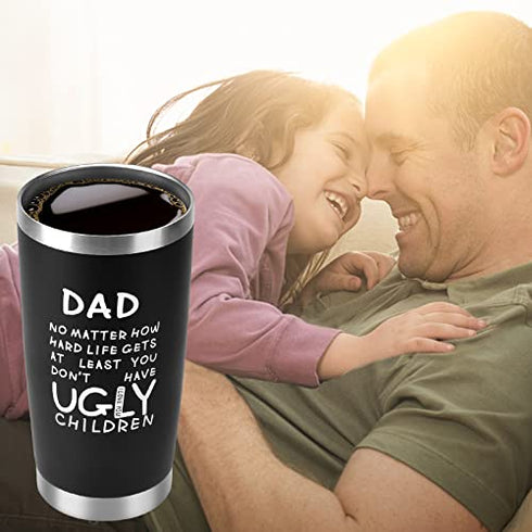 Fathers Day Tumblers Gift  20 OZ Tumbler Travel Mug